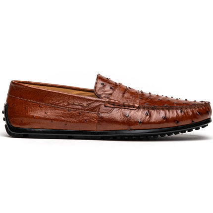 MONZA Ostrich Quill Driver, Brandy