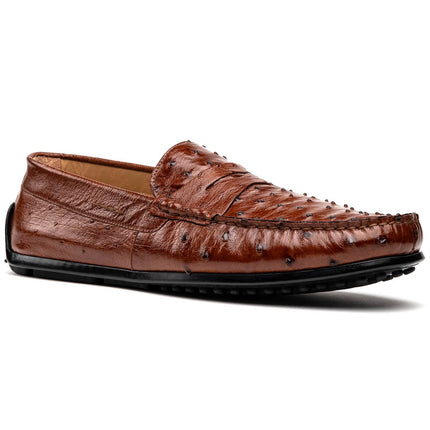 MONZA Ostrich Quill Driver, Brandy