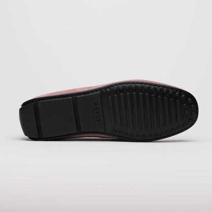 MONZA Sueded Calfskin with Crocodile Driver Candy