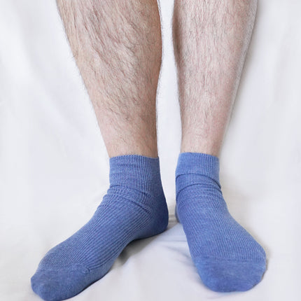tittimitti® 100% Organic Combed Cotton Luxury Men's Socks. 3 Pairs. Made in Italy.