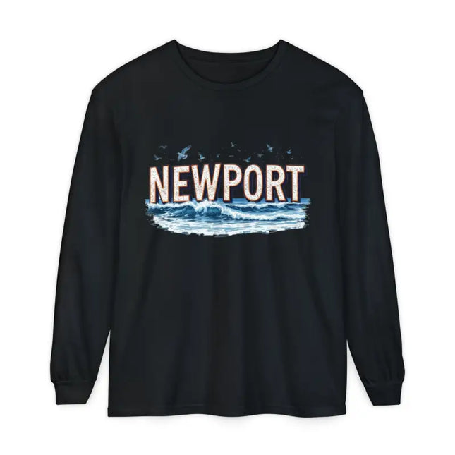 Ocean State Styles Newport Beach Long Sleeve T Shirt