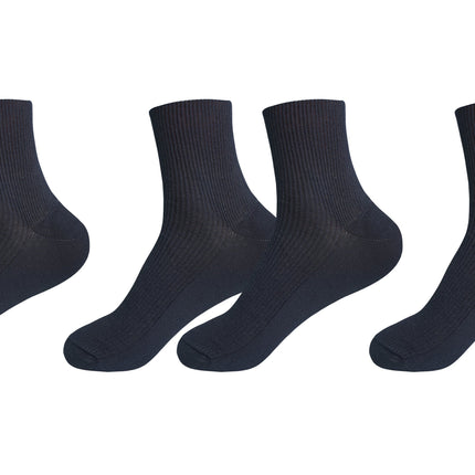 tittimitti® 100% Organic Combed Cotton Luxury Men's Socks. 3 Pairs. Made in Italy.