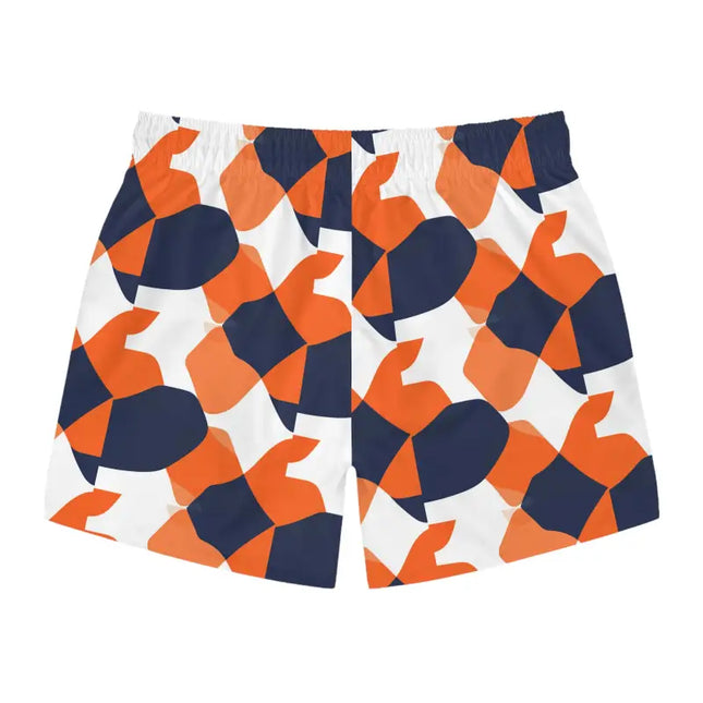 Ocean State Styles Swim Trunks Geometric Patterned Unisex