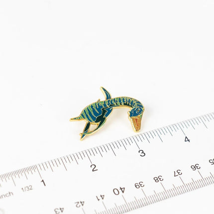 Plesiosaurus Enamel Pin (Plesiosaurus dolichodeirus)