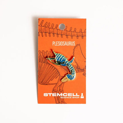 Plesiosaurus Enamel Pin (Plesiosaurus dolichodeirus)