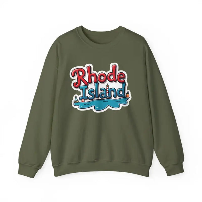 Ocean State Styles Sweatshirt Rhode Island Graphic Comfort