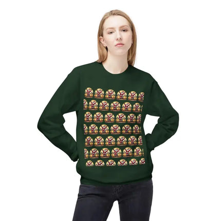 Ocean State Styles Unbranded Santa With His Chicks Fleece