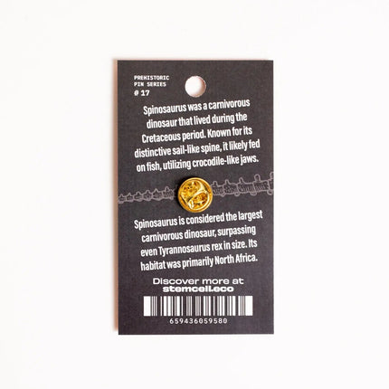 Spinosaurus Enamel Pin (Spinosaurus aegyptiacus)