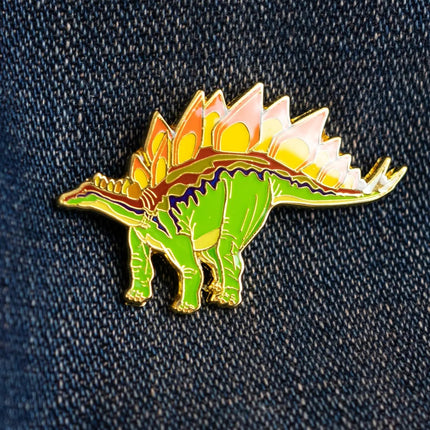 Stegosaurus Enamel Pin (Stegosaurus stenops)