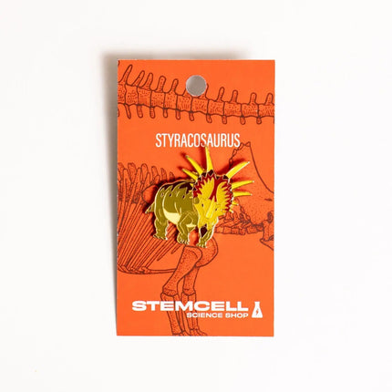 Styracosaurus Enamel Pin (Styracosaurus albertensis)