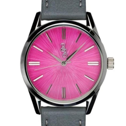 Pink Sunburst Watch