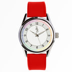 39mm / Red Silicone