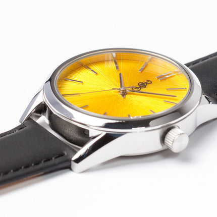 Yellow Sunburst Watch