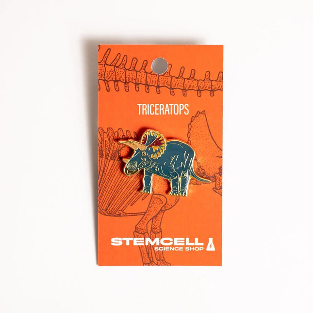 Triceratops Enamel Pin (Triceratops horridus)