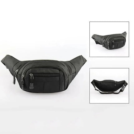 Unisex Casual Chest Belt Simple Waist Bag Adjustable Fanny Pack Pouch Outdoors Traveling Bag
