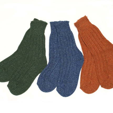 tittimitti® Men’s Wool Silk Socks – Soft Warm Winter Crew Socks (Made in Italy)